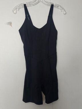 Bandier Sleeveless Active Romper Black XS NWT Fitness Yoga Pilates Minimalist